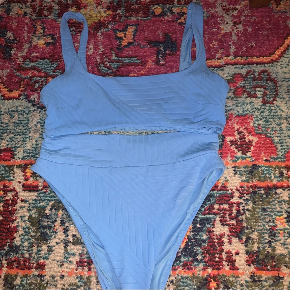 Aerie periwinkle bathing suit